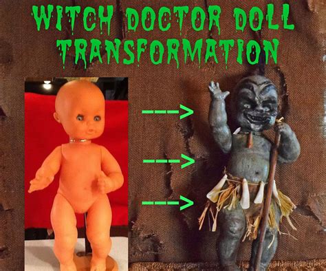 Witch doctor toy